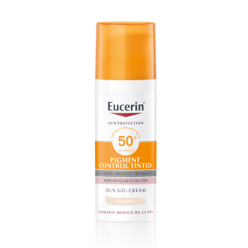Fluide Solaire Visage Pigment Control Teinté SPF 50+