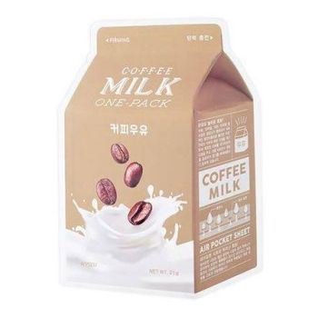 Maschera viso one pack al caffè