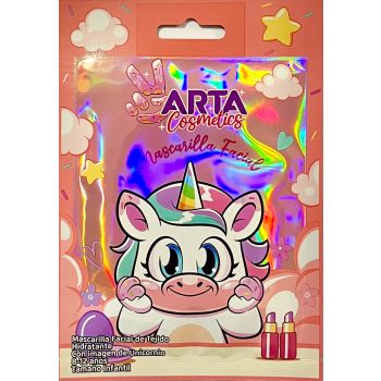 Maschera Viso Idratante Unicorno