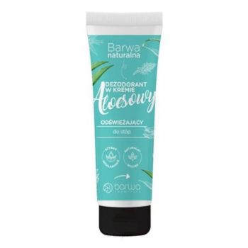 Crema deodorante per piedi all'aloe vera
