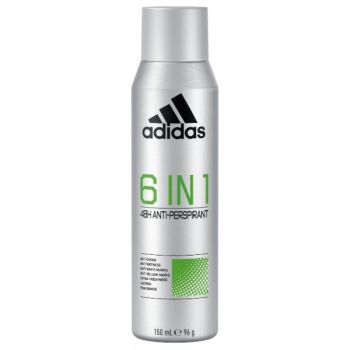 6 in 1 deodorante spray antitraspirante