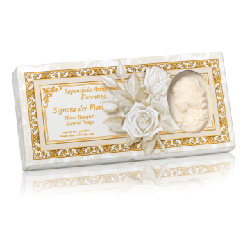 Set Sapone Floral Bouquet Scented Soaps