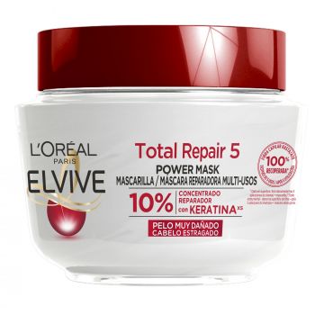 Elvive Total Repair 5 Maschera Riparatrice per Capelli Danneggiati