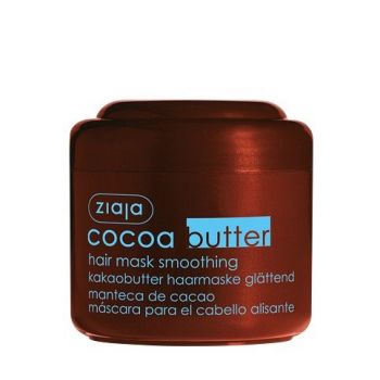 Maschera per capelli al burro di cacao