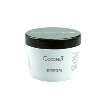 Maschera nutriente intensiva per capelli al cocco