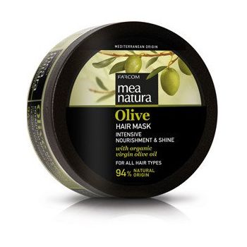 Maschera per capelli idratante intensiva all'oliva