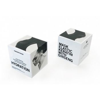 Maschera elastica alla keratina e al ginseg