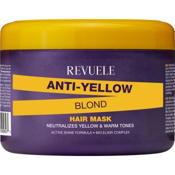 Maschera per capelli biondi antigiallo