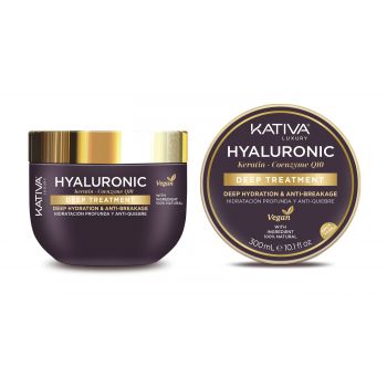 Maschera con acido ialuronico, keratin e coenzima q10