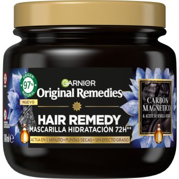 Hair Remedy Maske Magnetische Kohle Hydratation