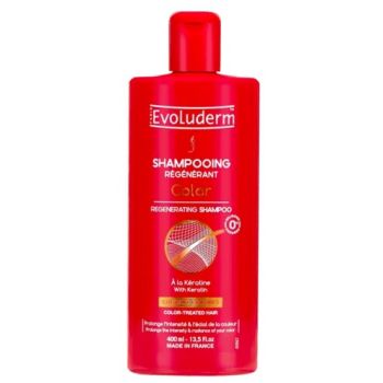 Shampoo colorante rigenerante con keratin
