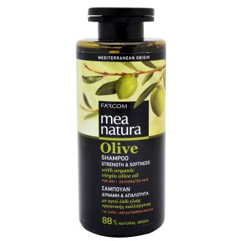 Shampoo per capelli secchi alle olive