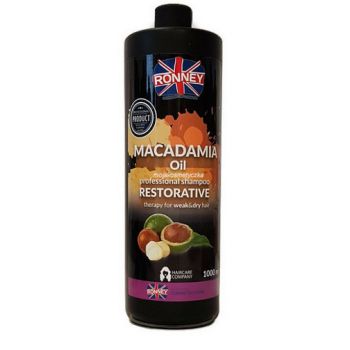 Shampoo ristrutturante all'olio di macadamia