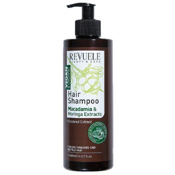 Shampoo agli oli di macadamia e moringa