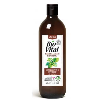 Shampoo biovital rivitalizzante all'eucalipto e alla menta