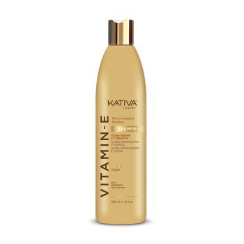 Shampoo Ultra Repair &amp; Strength con Vitamina E, Biotina e Bambù