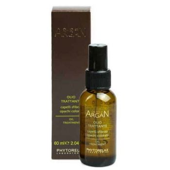 Trattamento capelli con olio di argan