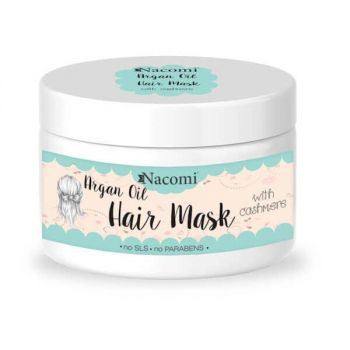 Maschera per capelli con olio di argan e Cachemire