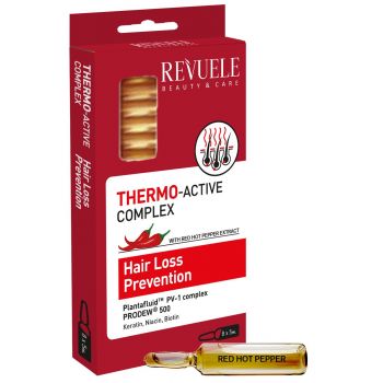 Complesso termoattivo per la prevenzione della caduta dei capelli Fiala