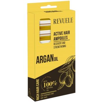 Fiale Capillari Attive per Capelli all'Olio di Argan Oil