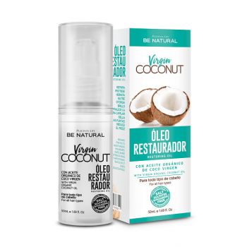 Olio vergine di coconut per il restauro