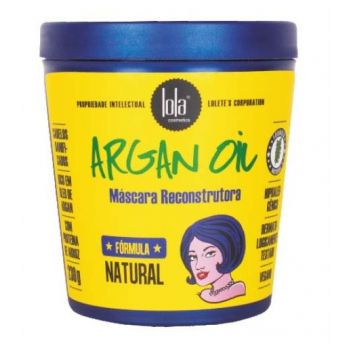 Maschera ricostituente all'olio di argan