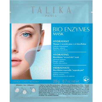 Maschera viso idratante ai bio enzimi