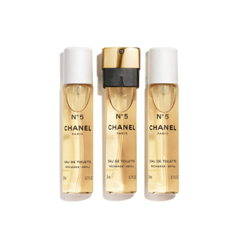 Nº5 Twist &amp; Spray Eau de Toilette Refill Set
