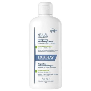 Shampoo trattante regolatore della forfora grassa kelual squanorm