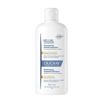 Shampoo trattante idratante per forfora secca di kelual squanorm