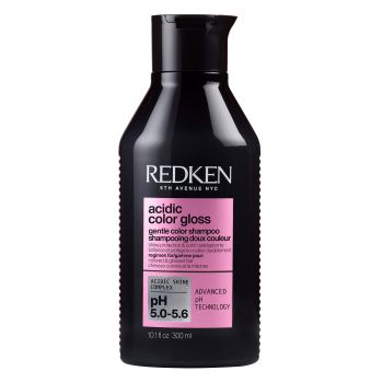 Shampoo acido colorante senza solfati per capelli colorati