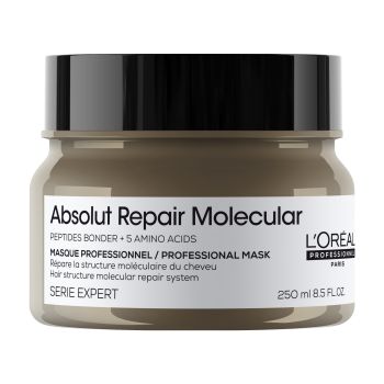 Masque Professionnel Concentré Absolut Repair Molecular pour Cheveux Abîmés