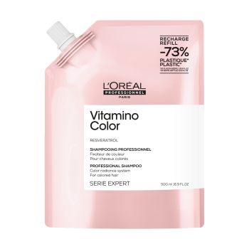 Ricarica Shampoo Vitamino Color con Resveratrolo per Capelli Tinti Serie Expert