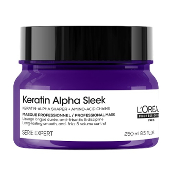 Maschera professionale keratin Alpha sleek