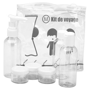 Kit da Viaggio Bottigliette Riutilizzabili