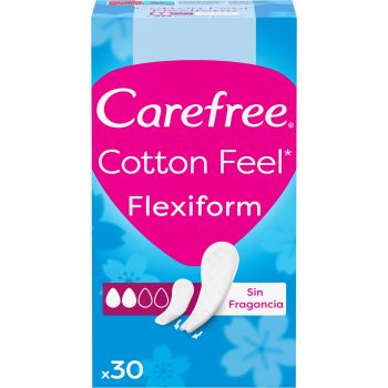 Cotton Feel Flexiform Panty Liner Assorbenza normale Senza profumo