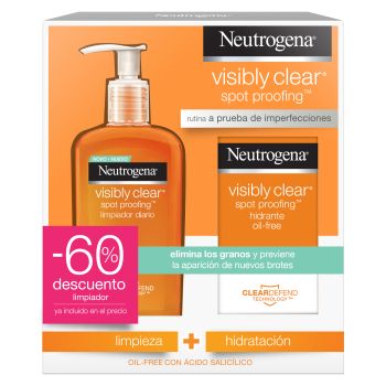 Pack Spot Controlling Idratante Oil-Free + Detergente Viso