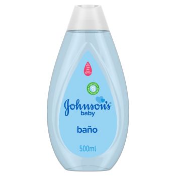Gel da bagno blu per baby con bolle di sapone