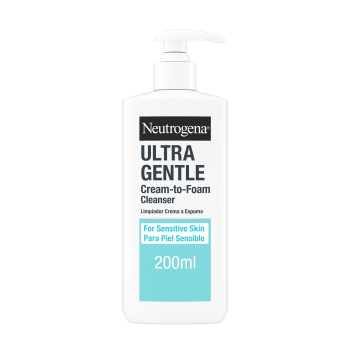 Ultra Gentle Gel Detergente Viso Crema in Schiuma