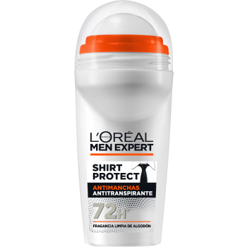 Men Expert Shirt Protect Deodorante Roll-On Antitraspirante 48h Anti-macchie