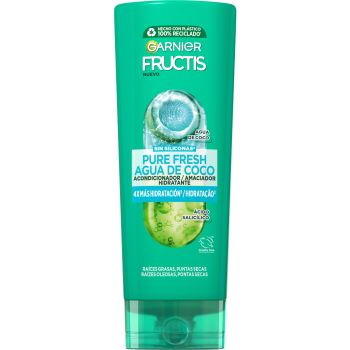 Fructis Pure Fresh Coconut Water Balsamo Capelli Normali con Radici Grasse e Punte Secche