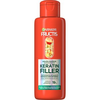 Fructis Trattamento Intensivo Keratin Filler Addio Danni con Olio di Marula per Capelli Danneggiati