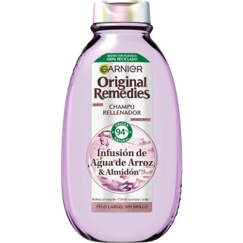 Original remedies: shampoo ricostituente a base di acqua e amido di riso