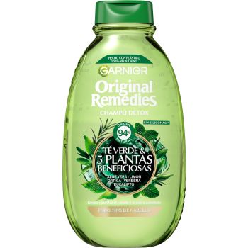 Original remedies Tè verde e shampoo alle 5 piante