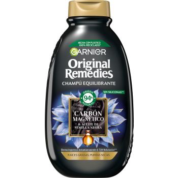 Original remedies Shampoo equilibrante al carbone magnetico