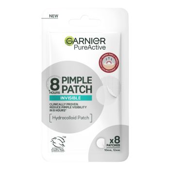 Pure Active Pimple Patch Invisible 8h Patches con tecnologia idrocolloidale con BHA per i brufoli