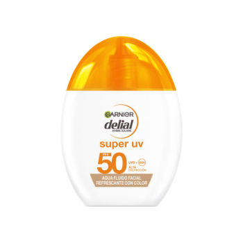 Protezione Viso con Colore SPF 50