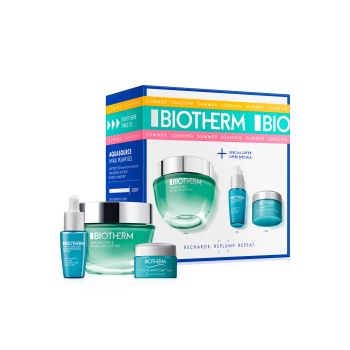 Aquasource+ Vitamin Glow Gel, Biosource Total Renew Oil e Lait Corporel Cofanetto Regalo