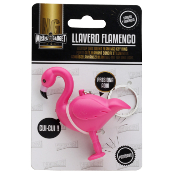 Portachiavi Flamenco con luce e suono