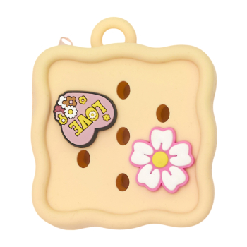 Portamonete piccolo in silicone con charms